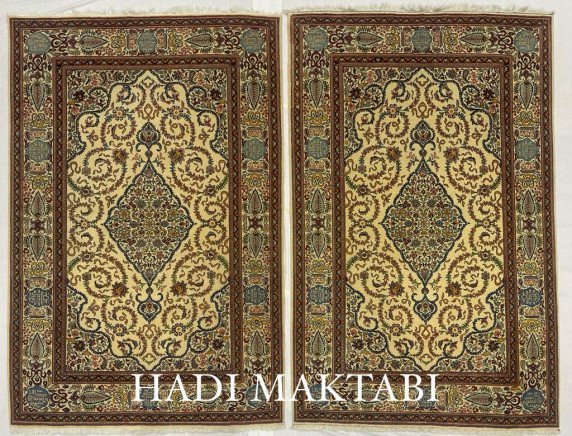 Creme Kashan Pair