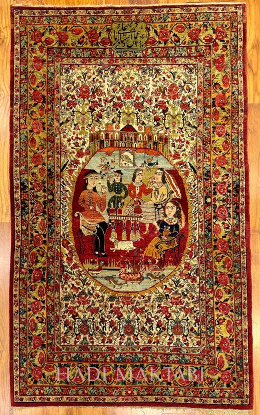 ROYAL QAJAR SIGNED KERMAN